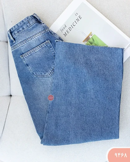 شلوار جین کراپ بگ 9468