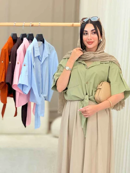 شومیز گره‌ای نورسا