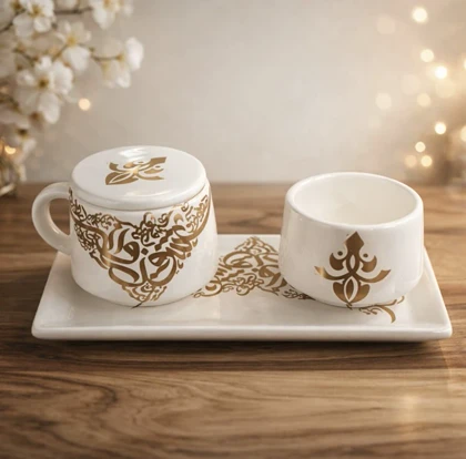 ست چایی خوری تک نفره سرامیکی