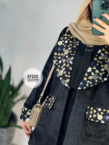 کت مزونی سوزندوزی