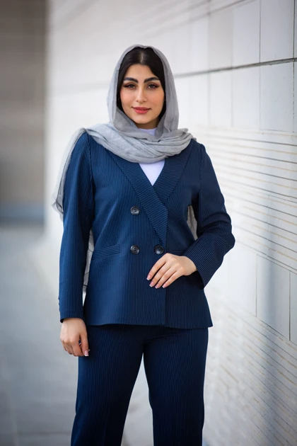 مانتو شلوار دیپلمات دیانا