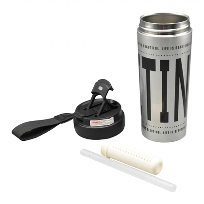 تراول ماگ دو حالته ویتینگ مدل Life is beautiful ظرفیت 0.6 لیتر