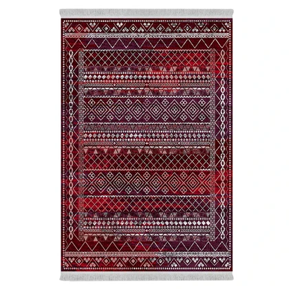 فرشینه از جنس پارچه هازان مخمل ترک طرح سنتی و مدرن برند دفه کد DHL240