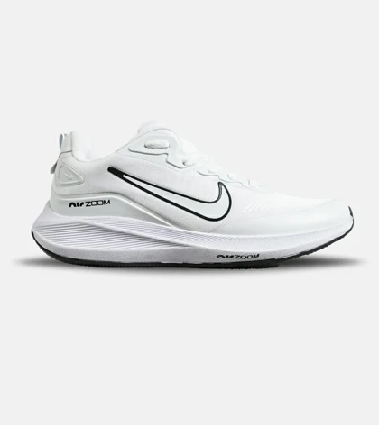کفش کتانی مردانه و زنانه سفید نایک NIKE air zoom مدل 7183
