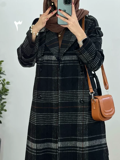 پالتو پشمی بلند دلارام (ایراد دار)