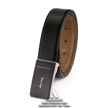 کمربند مردانه Leather Belt BL45