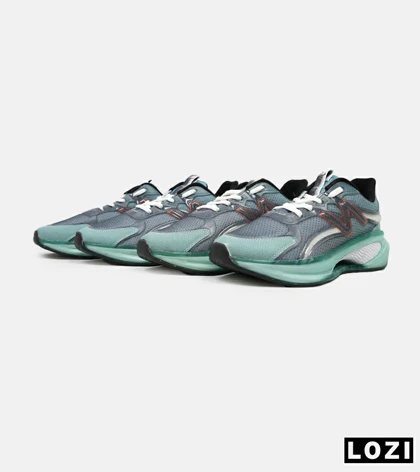 کفش کتانی مردانه و زنانه طوسی سبز NEW BALANCE More Trail v3