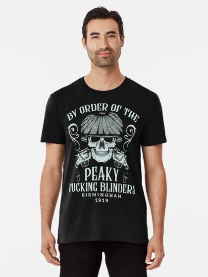 تیشرت کلاسیک پیکی بلایندرز | تیشرت peaky blinders طرح PEAKY BLINDERS Premium کد 111555