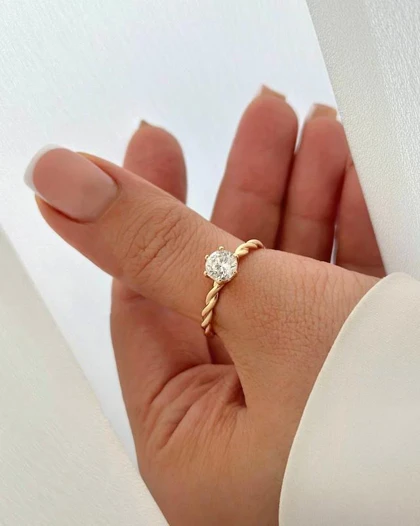 انگشتر طنابی سولیتر ژوپینگ