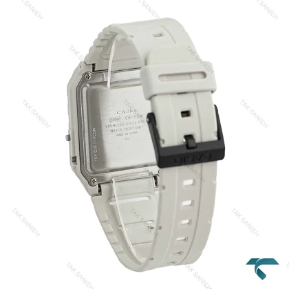 ساعت کاسیو CA-53W ماشین حساب مردانه زنانه سفید Casio-7439-U
