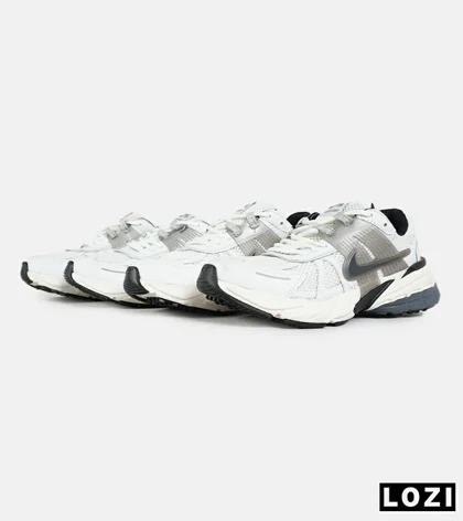 کفش کتانی مردانه و زنانه سفید طوسی کرم Nike cushlon