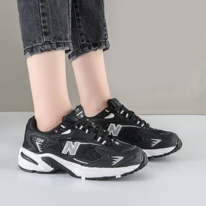 کفش و کتانی زنانه و دخترانه مدل نیوبالانس725 NEW BALANCE رنگ مشکی کد 9196