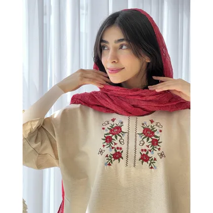 تونیک جلو گلدوزی 18245
