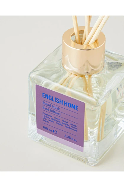 خوشبوکننده اتاق چوبی English Home مدل Royal Musk - 100 ml