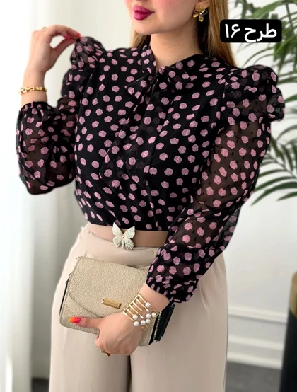 شومیز روژین 0495