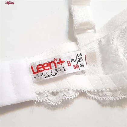 سوتین زنانه لین مدل تمام دانتل سفید کد 4680-513