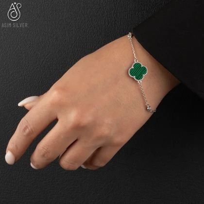 دستبند نقره مونو