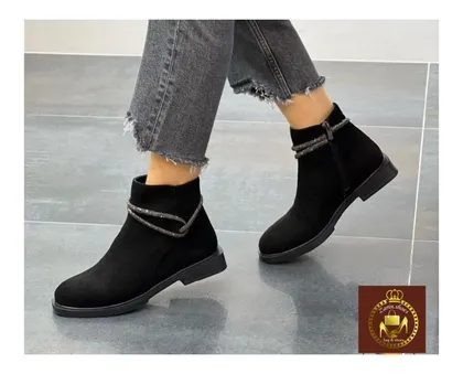 نیمبوت زنانه نگین‌دار هاله