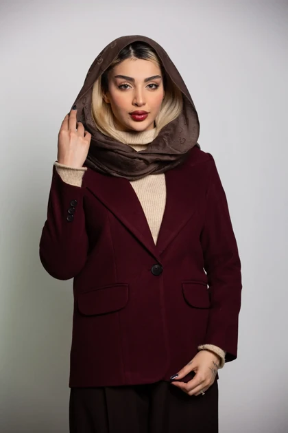 پالتو کت فوتر یقه پهن