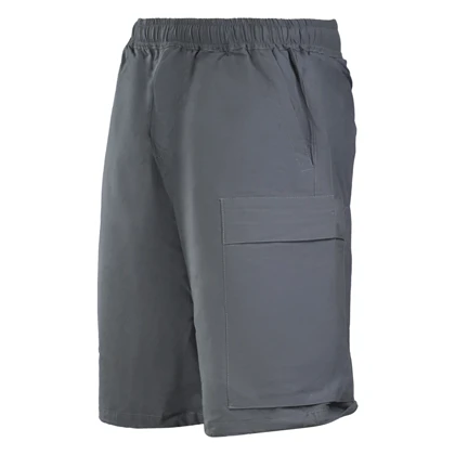 شلوارک ورزشی مردانه نایک مدل DRS-3D467 چهار جیب طوسی تیره