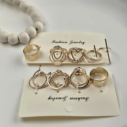 پک انگشتر زنانه ترندی کد 04