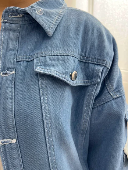 کاپشن جین داخل خز کد 3180