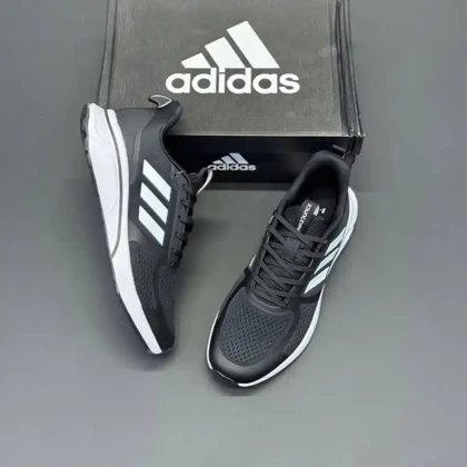 کفش آدیداس کلود فوم TND مشکی سفید Adidas Cloudfoam TND Black White
