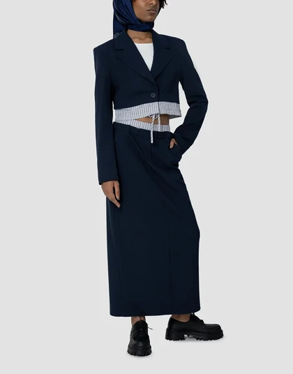 کراپ پایین گتر دار راه راه