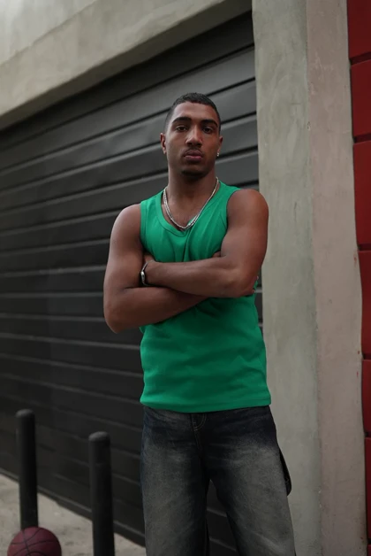 رکابی تنک تاپ کبریتی نخ پنبه ساده