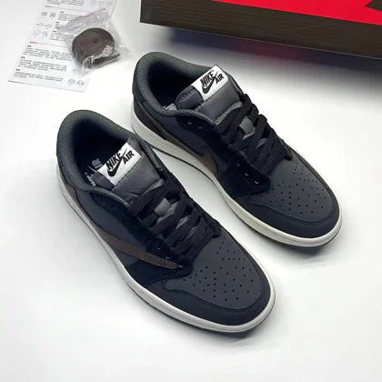 کفش نایک ایر جردن 1 لو تراویس اسکات یوتوپیا Nike Air Jordan 1 Low Travis Scott Utopia
