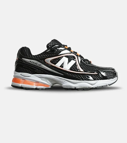 کفش کتانی مردانه و زنانه مشکی سفید نارنجی NEW BALANCE 1064 مدل 8152