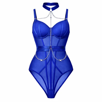 بادی کاپ‌دار فنردار آبی کاربنی برند هارنی کد 8027