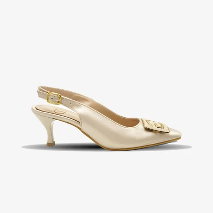کفش مجلسی زنانه پاشنه‌دار 5 سانت مدل 400932 _ sandal valentino