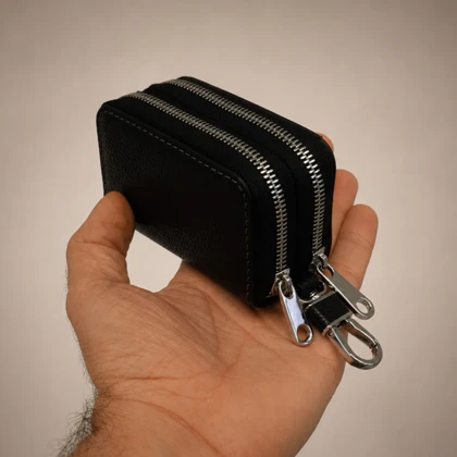 کیف چرم کلید و ریموت مدل سوکان H`2