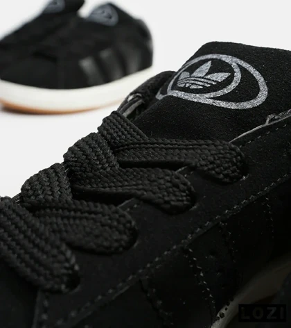 کفش کتانی زنانه و مردانه مشکی ADIDAS Campus مدل 4161