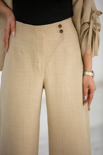 شلوار زنانه استریپ نقاب کج