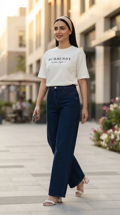 تیشرت زنانه سولیانو طرح BURBERRY کد 200077