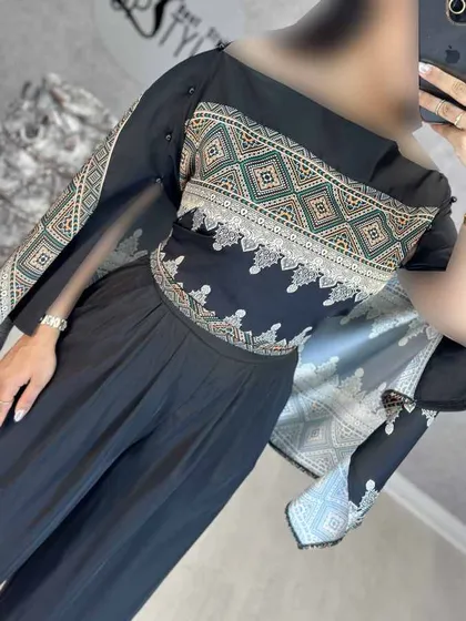 ست پانچو وشلوار : 1009091