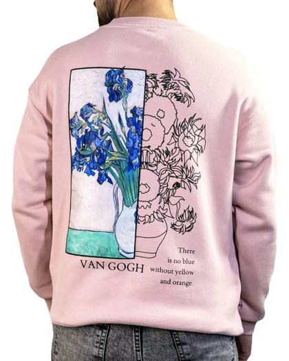 دورس مردانه رنگ گلبهی پشت چاپ کد 051035