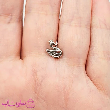 پیرسینگ گوش طرح قو کد 89