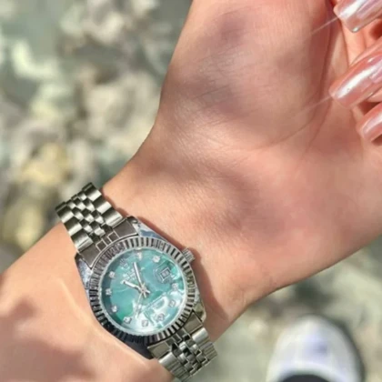 ساعت زنونه برند رولکس ROLEX دیت جاست AAA