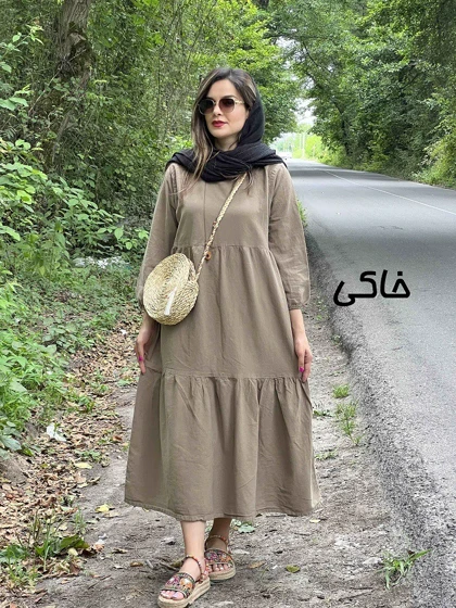 پیراهن مانتویی دریا