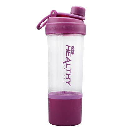 شیکر ورزشی دو تیکه هلثی مدل Cille درب پیچی ظرفیت 0.88 لیتر