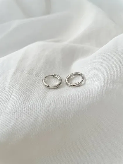 گوشواره حلقه‌ای ساده
