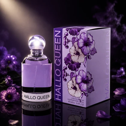 خرید ادکلن Hallo Queen ادوپرفیوم زنانه 100 میل فرگرنس ورد