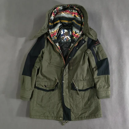 SIZE L-M کاپشن بلند طبیعتگردی و شهری حرفه ای اورجینال از برند Haiker مدل Codes Combine