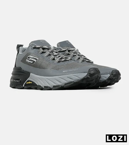 کفش کتانی طبی ورزشی خاکستری SKECHERS max protect مدل 7568