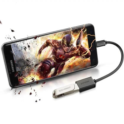 مبدل OTG میکرو به USB-A یوگرین UGREEN US133 10396