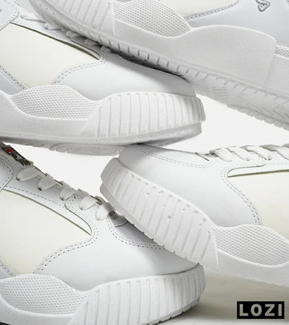 کفش کتانی مردانه سفید شیری FILA مدل 5375