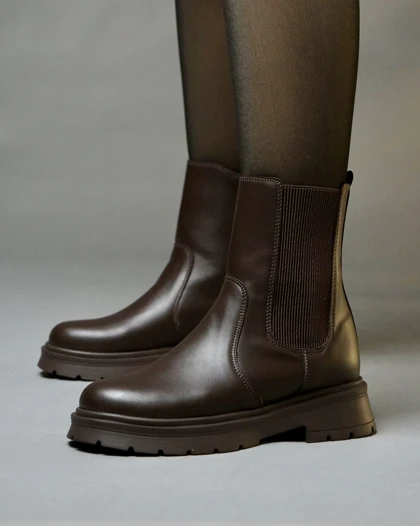 کفش زمستانی زنانه نیم بوت کاترین